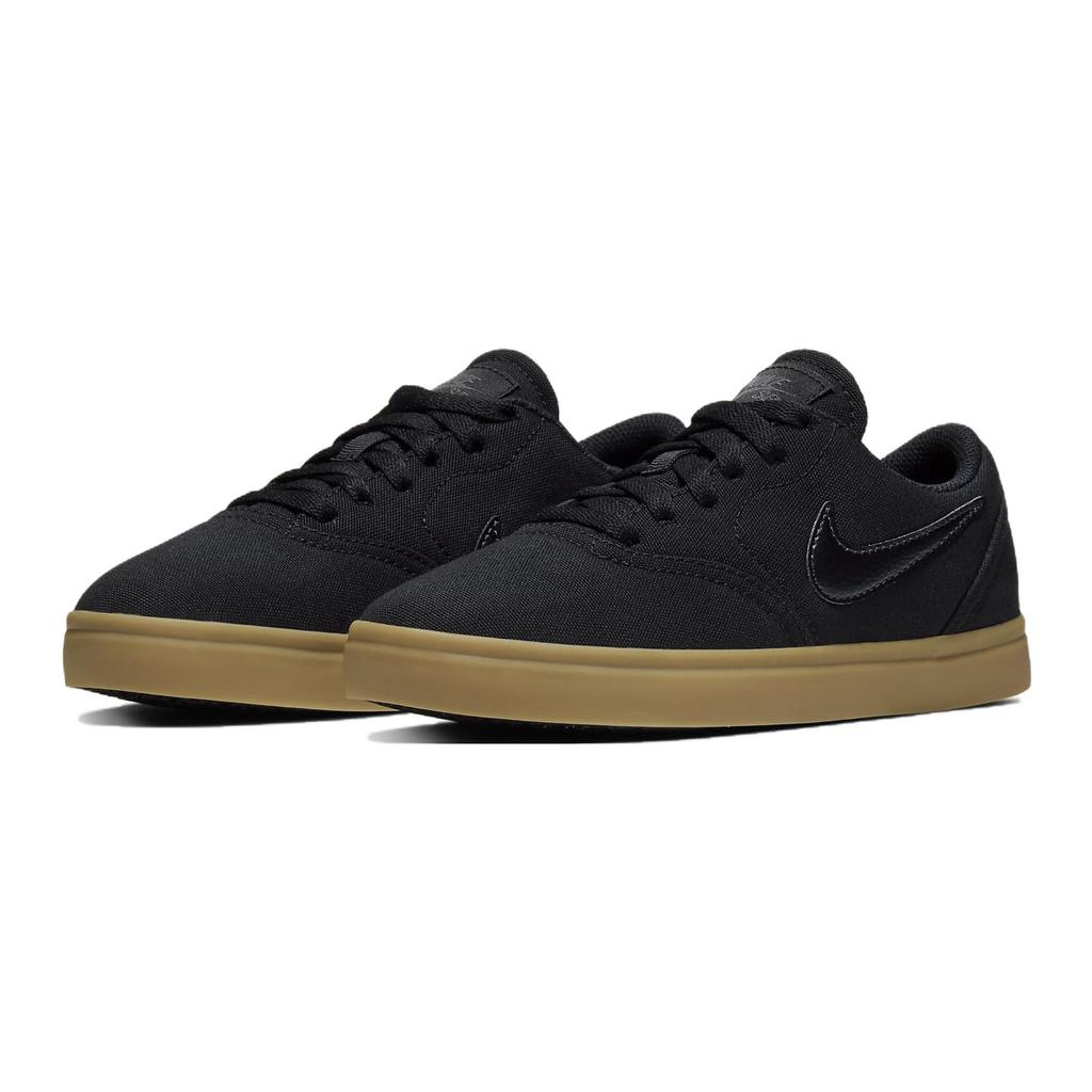 New Nike Check Canvas SB GS 'Black Gum' 905373-006