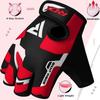 Gants d'haltérophilie - RDX - Rouge - Taille S - Antidérapants - Confort optimal