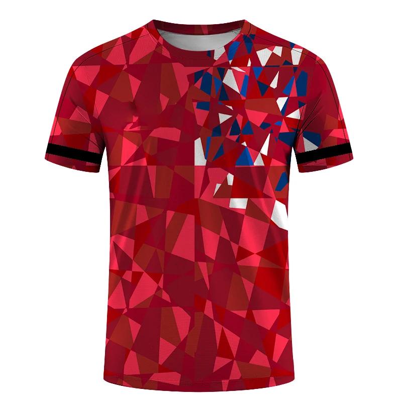 Sports Leisure Comfortable Man Round Neck Short Sleeve Tees