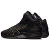 Asics Geltriforce 3 Minimalist Comfortable Lace-Up Mid-Top Basketball Shoes Men Sneaker Black 1061A004-002