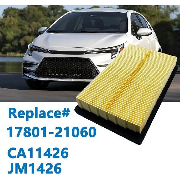 

4Pcs Engine Air Filter Compatible with 2021 to 2025 Corolla Hybrid, 2012-2022 Prius, Replacement for 17801-21060, CA11426 JM1426
