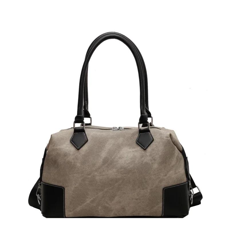 Herbst und Winter Retro Damen Schultertasche Heißer Verkauf Hohe Qualität Große Kapazität Lässig Vielseitig Damen Umhängetasche