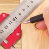 Steel Ruler Positioning Block, 45/60/90 Degree Angle Scriber Line Marking Gauge Woodworking Square Scribe Tool for Ruler Locator