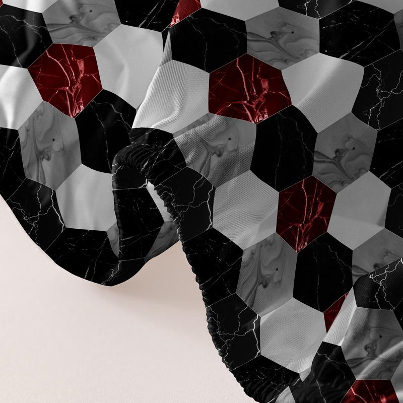 1 Stück Mode Marmormuster Mattiertes Bettlaken, Schlafzimmer Bedruckte Tagesdecke, Bettwäsche (Ohne Kissenbezüge)