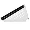Stainless Steel Triangular Storage Shelf Shower Corner Shelf Rack Organizer for Home
