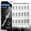132-Piece Watch Repair Tool Set with Strap Remover and Hole Punching Tools