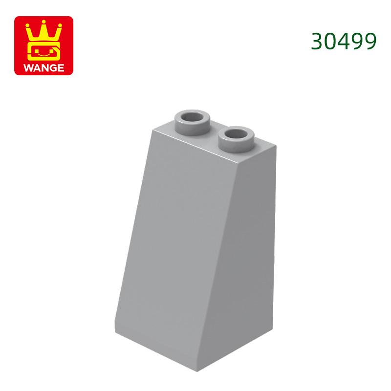 Non-Toxic 34Pcs/Lot 30499 2X2X3 Slope Building Block Moc Accessories Compatible With Brick Diy Construction Children Toys Gift Box