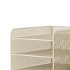 Desktop Organizer Document Storage Rack Pen Holder Creative Paper Letter Tray Mesh File for