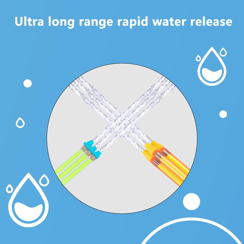 Water Gun Toys Pull Type Large Capacity Originality Children'S Manual Toys Gun High Speed Water Spray Gun Summer Beach