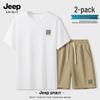 JEEP SPIRIT Men's 2025 Summer Casual Outfit Set