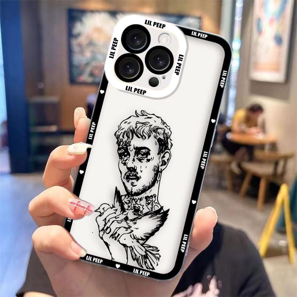 

Singer Cry Baby l-Lil p-Peeps Cover Clear Phone Case For OPPO RENO 15 15F 14 14F 13 13F 12 12F 11 11F 10 8 8Z 8T 7 7Z 6Z 5 Case OPPORENO75G