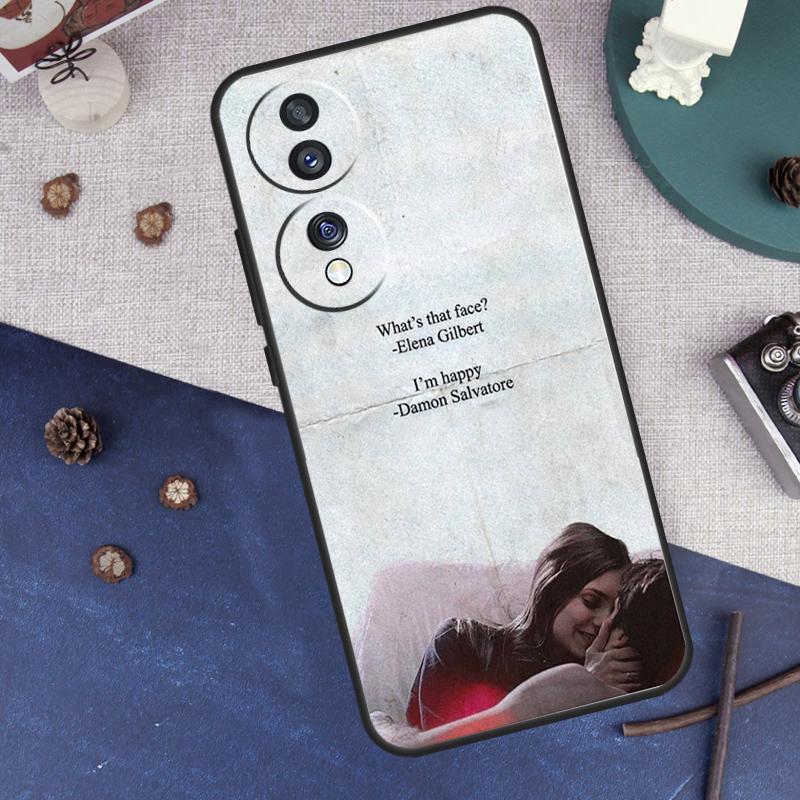 Vampire Diaries Damon Salvatore Case For Honor Magic 7 5 6 Pro Cover For Honor X9c X9b X9a X8a X8b X9 50 70 90 200 400 Lite