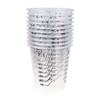 10Pcs 500Ml Disposable Clear Plastic Paint Mixing Cups Mixing Pot Paint Mixing Calibrated Cup