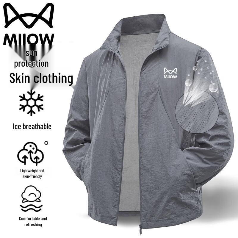 

MiiOW Men s Lightweight Sun Protection Jacket 2XL