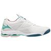 Mizuno Wave Lightning Z7 Round Head Comfortable Low Top Training Shoes Unisex Sneakers White Red Green V1GA220048
