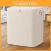 Clothes Storage Bag With Cotton Linen Material For Bedroom Organization And Seasonal Moving