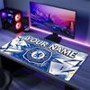 Custom Name,Chelsea Mouse Pad, Large Gaming Desk Mat, Non-slip XXL Mousepad for Laptop & Tablet, Mini PC Playmat with Stitched Edges