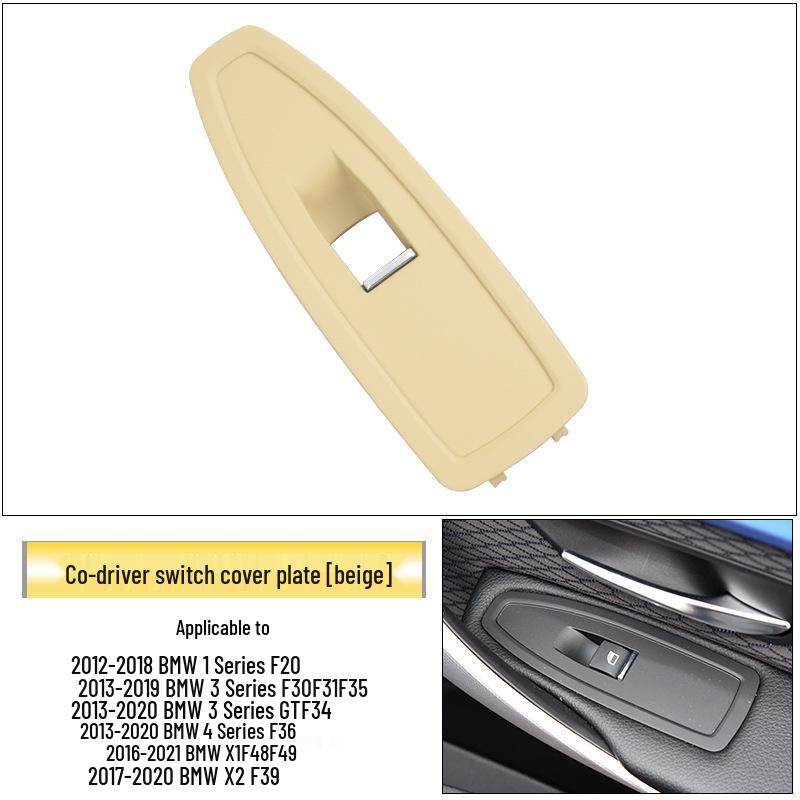 BMW Seria 1/3/4 X1/X2 F30 Ornament Cadru Acoperire Comutator Ușă/Geam