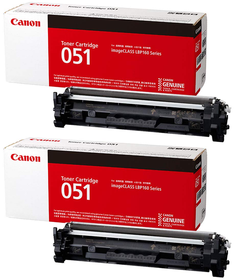 

CANON Картридж з тонером 051 Оригінальний Набір з 2 шт. CRG-051 чорний