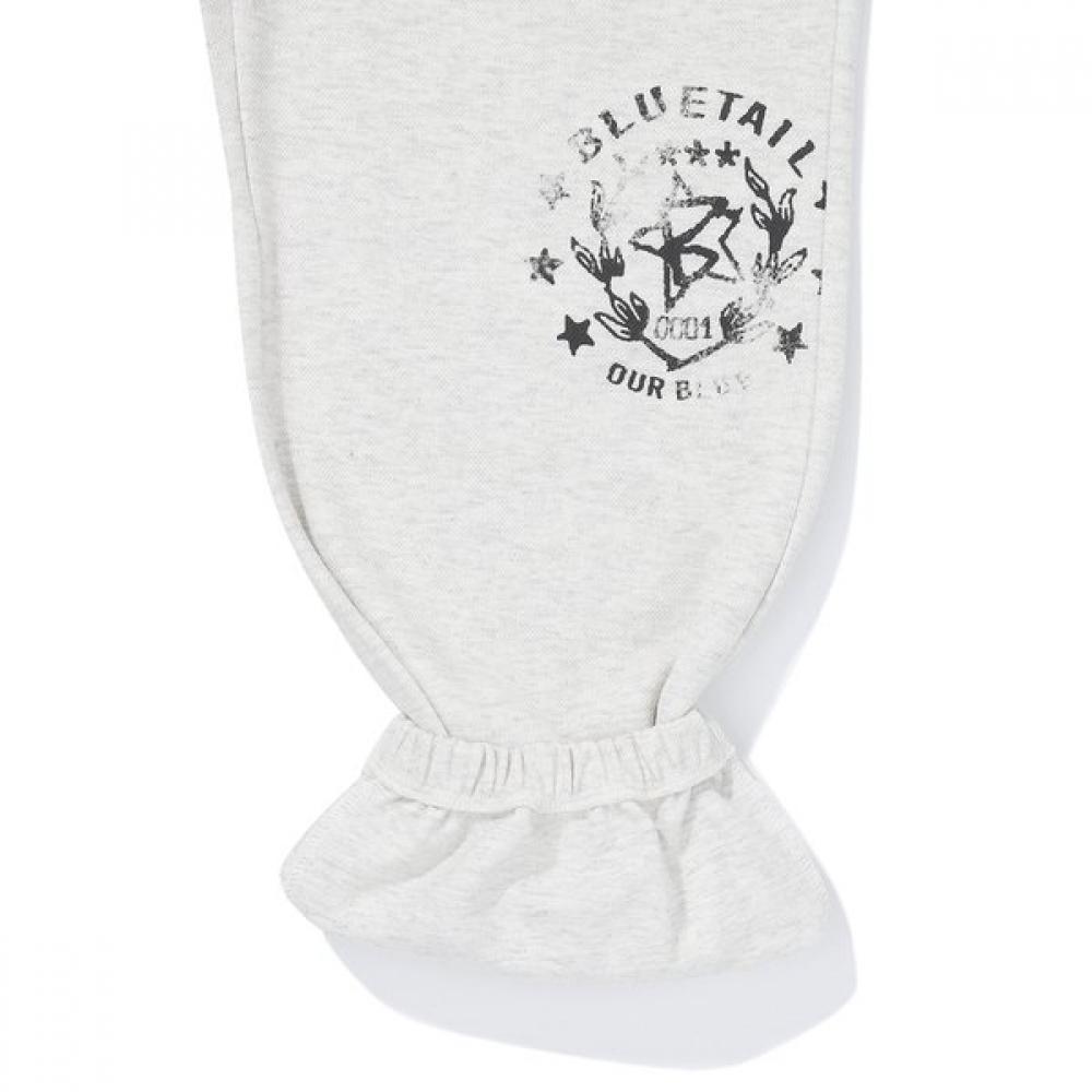 Bluetail Light Gray Daimaru Sweatpants Aaa1pt06lg