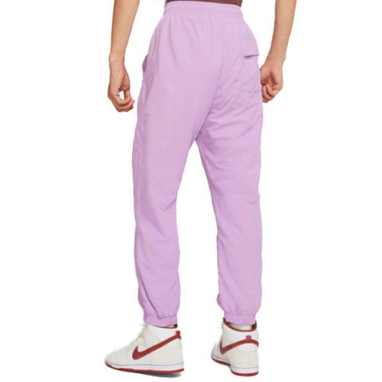 Nike Logo Print Locker Bund Bein Herren Hosen Lila CW7716-589