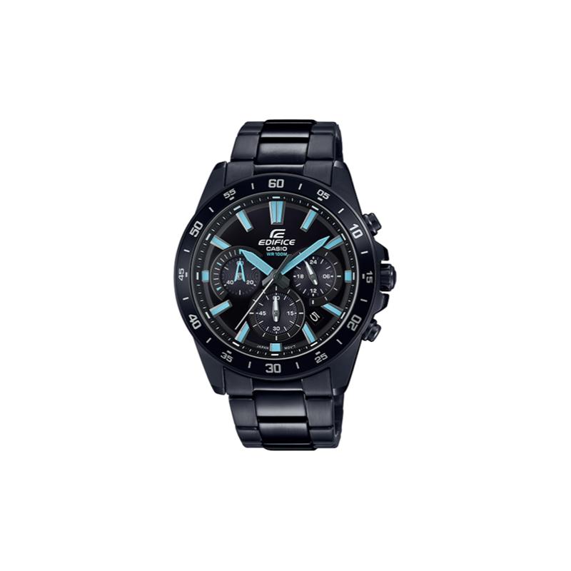 

Casio CASIOEDIFICE series fashionable stainless steel strap waterproof watch Japanese and Korean watch men s watch quartz movement EFV-570DC-1A чёрный