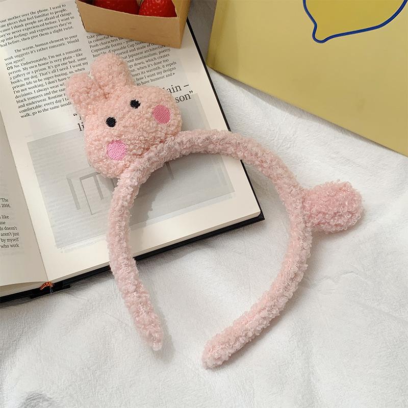 Nová roztomilá plyšová kočičí čelenka do vlasů dívky podzim a zima čelenky korejské pokrývky hlavy kreslené čelenky vlasové doplňky ozdoby