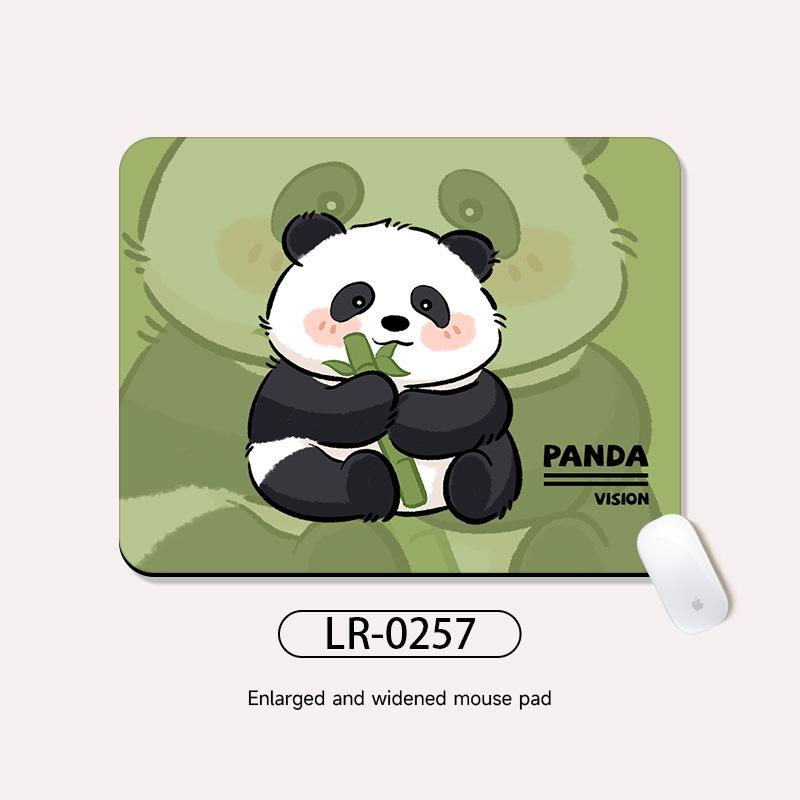 Panda Cartoon Mouse Pad - Portable Soft Wrist Rest for Office & Laptop