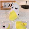 1Pcs Christmas Gift Banana Baby Beat Sensing Creative Fruit Novelty Parent-Child Musical Interactive Piano Toy Plush Doll