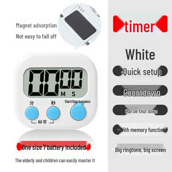 Study Timer: Digital Alarm Clock for Self-Discipline and Exam Preparation for Students