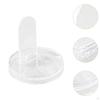 2x Transparent Doll Stand Display Holder Portable Tabletop for Collectibles