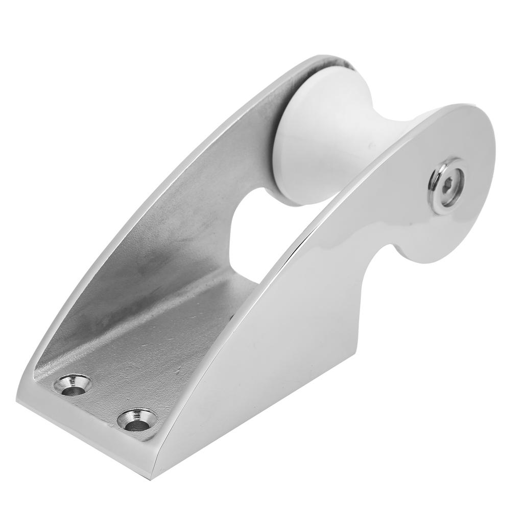 Boat Bow Anchor Roller Bracket Nylon Pulleys Anti Slip Rubber Pad Wear Resistant Boat Anchor Roller