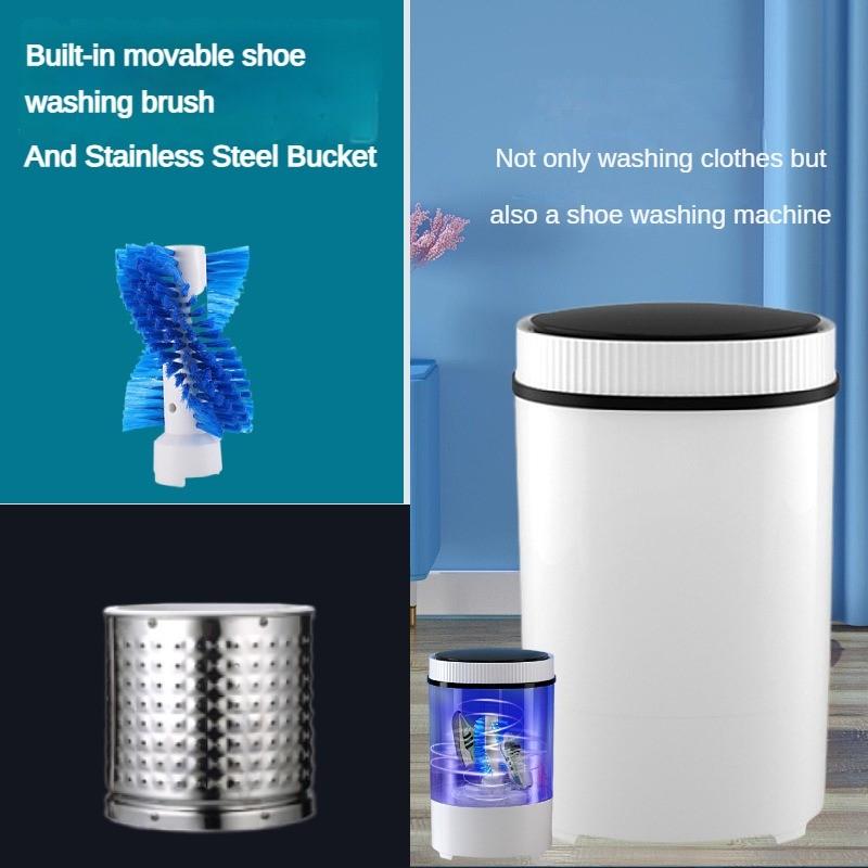 Household Small Electric Washing Machine Large Capacity Semi-automatic Shoe Washing Machine Multifunctional Washing Device