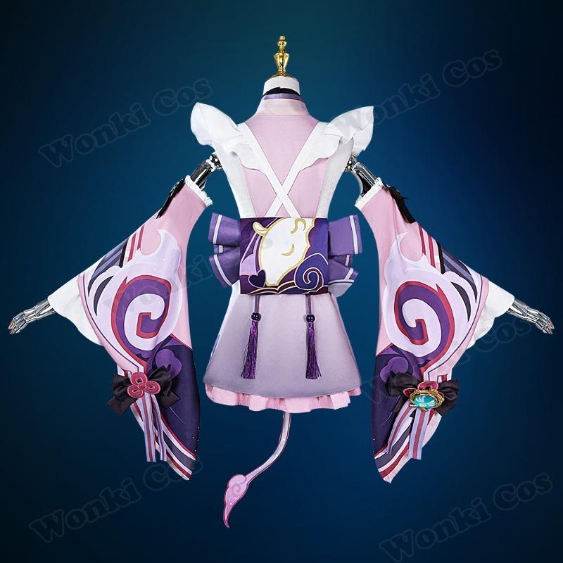 Arrival Yumemizuki Mizuki Cosplay Costume Wig For Game Impact Women Kimono Dress Women Role Play Outfits