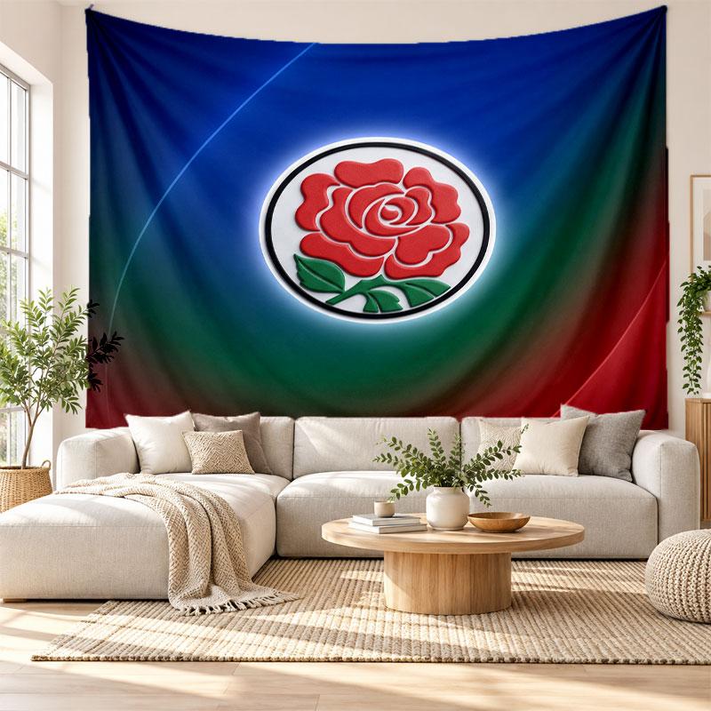 Blackburn Rovers Football Wall Tapestry, Soft Fabric Wall Hanging, Decorative Backdrop For Bedroom Home Wall Art