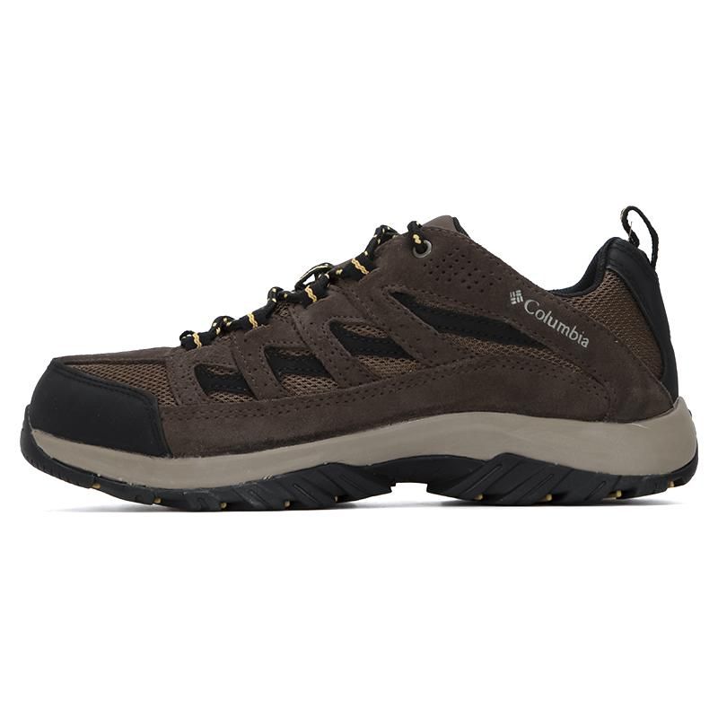 Columbia Crestwood Fabric Synthetic Leather Comfortable Daily Slip Resistant Durable Low Top Outdoor Functional Shoes Men sneaker BM4595203