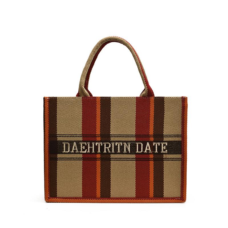 

Fashion Handbag New Casual Versatile Shoulder Large Capacity Shopping Bag Commuter Tote Bag Small красный