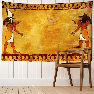 Retro Pharaoh Tapestry Wall Hanging Psychedelic Witchcraft Mysterious Home Living Room Decor Background Cloth