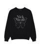 Nigaennikol Butterfly Signature Sweatshirt_Black Silver
