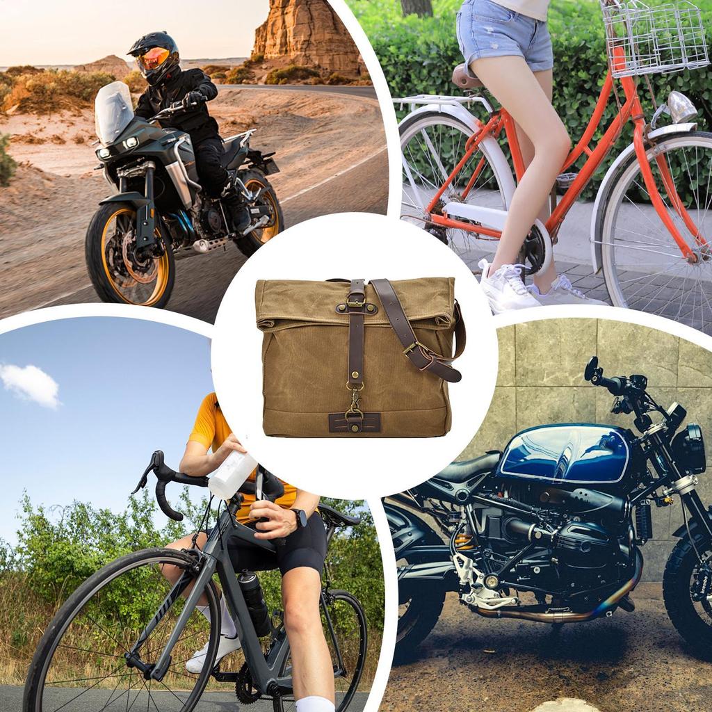 Universelle Motorrad-Werkzeugaufbewahrungstasche Motorrad-Satteltaschen Motorrad-Gepäcktasche Motorrad-Seitenkoffer Für Mountainbiking