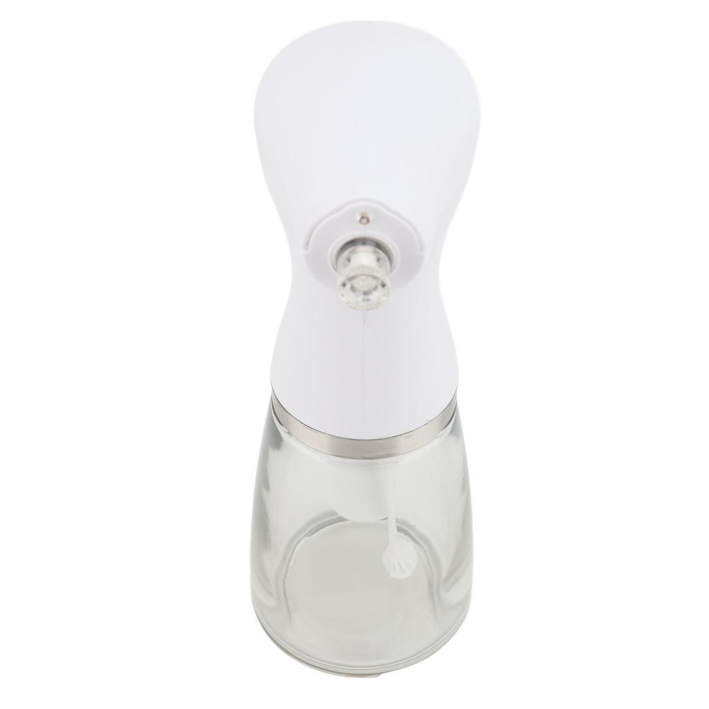 Elektrischer Ölsprüher mit LED-Licht, Glas, kontinuierliches Sprühen, einstellbare elektrische Ölspenderflasche
