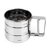 HILIFE Baking Icing Sugar Shaker Stainless Steel Sieve Cup Bakeware Pastry Baking Tools Powder Flour Mesh Sifter Cup