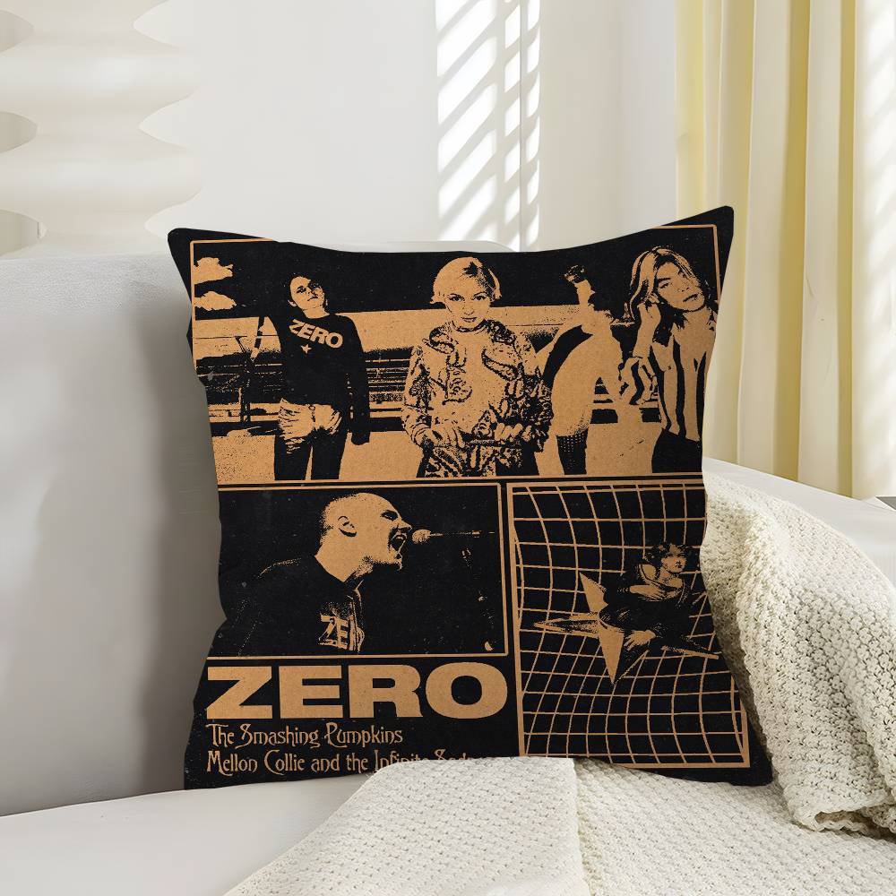 Classic Alternative Rock Band TThe SSmashing PPumpkins Cushion Sofa Cushions Decorative Throw Pillows Home Pillowcover