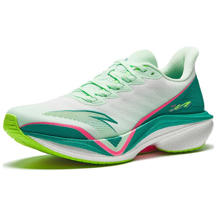 New Anta Horsepower 5.0 Cushioning Wear-Resistant Rebound Low-Top Nitrogen Technology Running Shoes Men's Green White 112515583-5