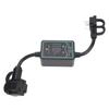 30A 120V RV Surge Protector 2100J Weatherproof Heat Insulation Circuit Analyzer Guard Device for Cam