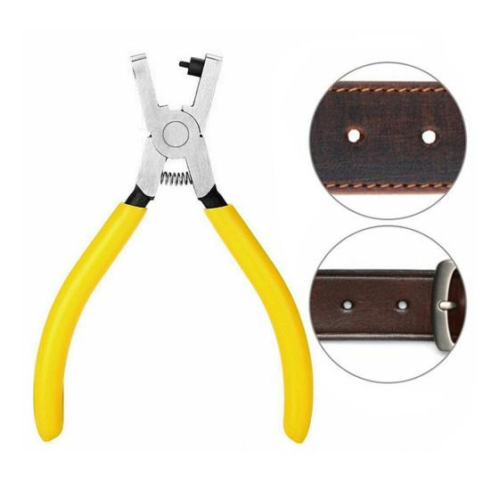 Yousheng Watchband Faux Leather Hole Punch Pliers Universal Multi-purpose Straps Belts Shoes Collars Fabric DIY Crafts Projects Punching Tool
