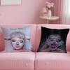 J-Jazmin B-Bean Cushion Cover Comfortable Reversible Pillow Cover Ideal for Car Sofa Bedroom & Beyond