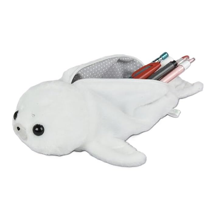 Amuse Fluffy Seal Pen Pouch Omochi-chan 704045