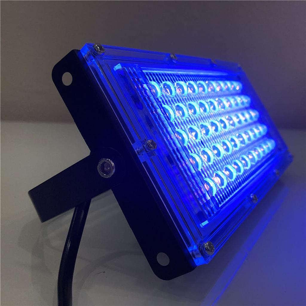 LED UV Black Light Blacklight Flood Light with Plug for Printing Spraying