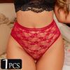 Women's Seamless Lace Floral Briefs Sexy High Waist Hollow Out Breathable Panties Ladies Elastic Underwear Female Sexy Lingerie